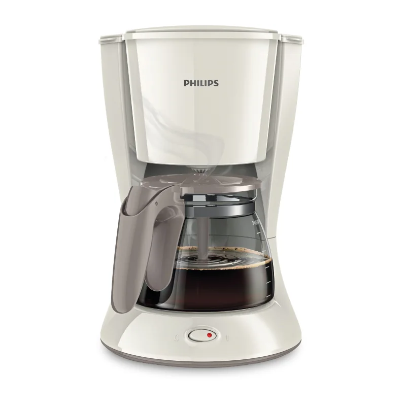 Cafetera de Filtro | Jarra de cristal 1.2 L | Blanca