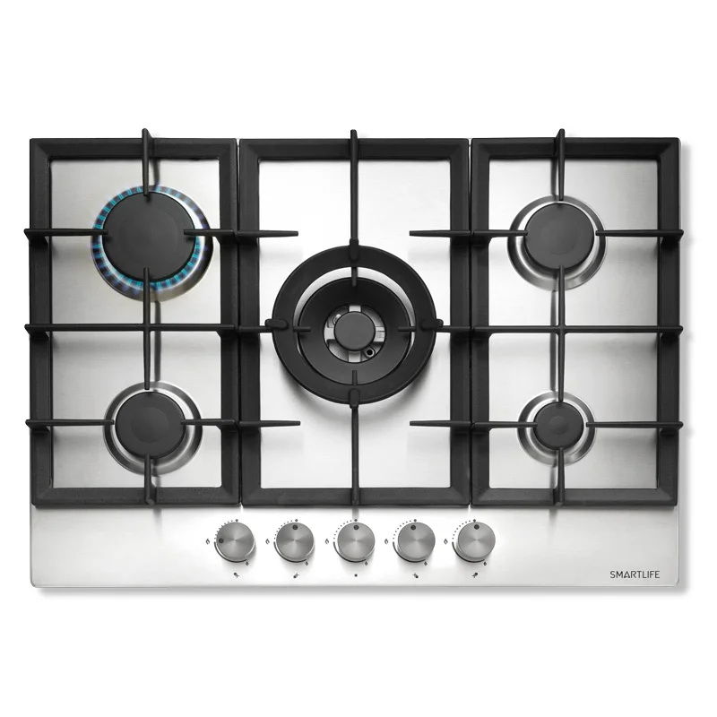 ANAFE A GAS 5 HORNALLAS | INOX