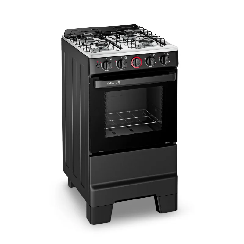 COCINA A GAS | 4H | NEGRA