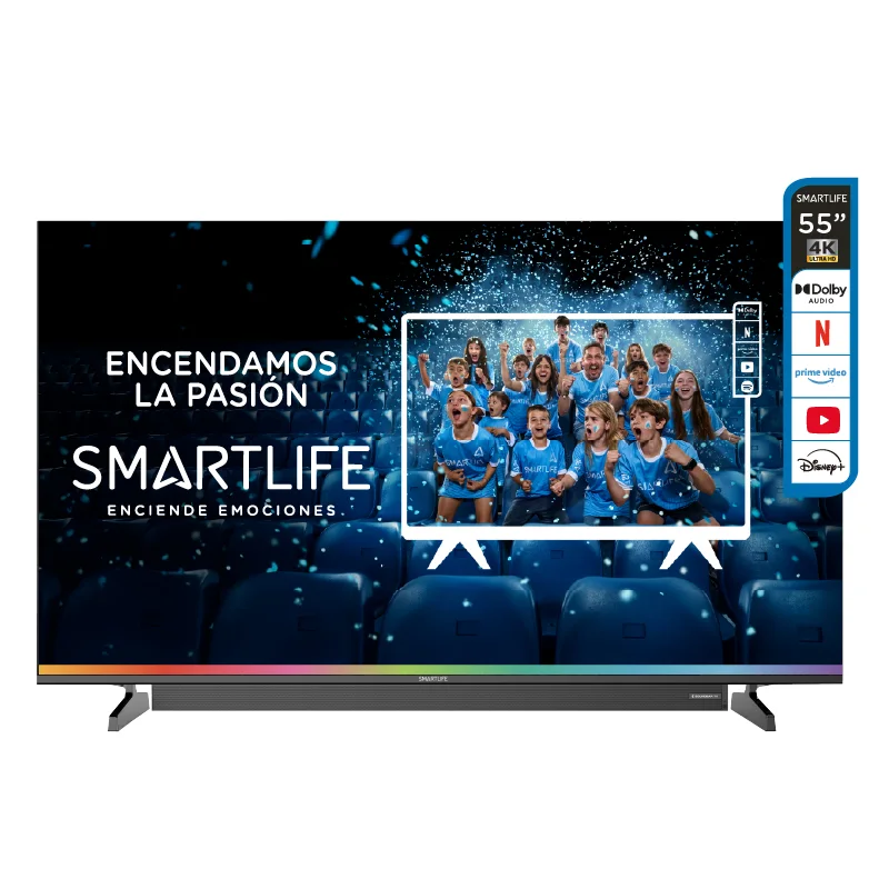 QLED SMART TV 55" 4K CON BARRA DE SONIDO