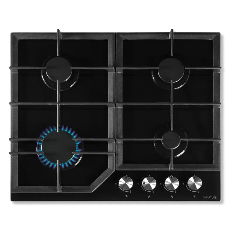 ANAFE A GAS 4 HORNALLAS | NEGRO