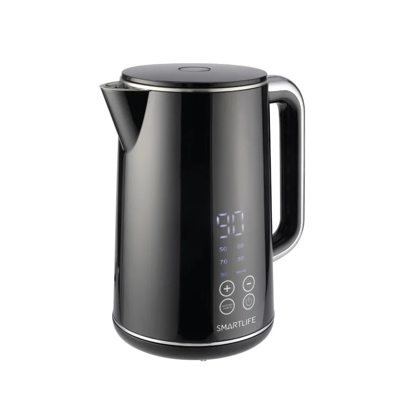 JARRA ELÉCTRICA DIGITAL NEGRA | 1.7 L |1850 ~ 2200 W
