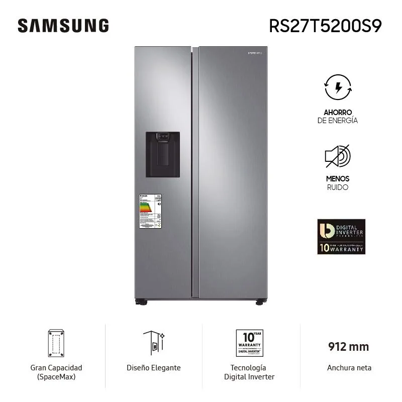 REF. INVERTER | SIDE BY SIDE INOX